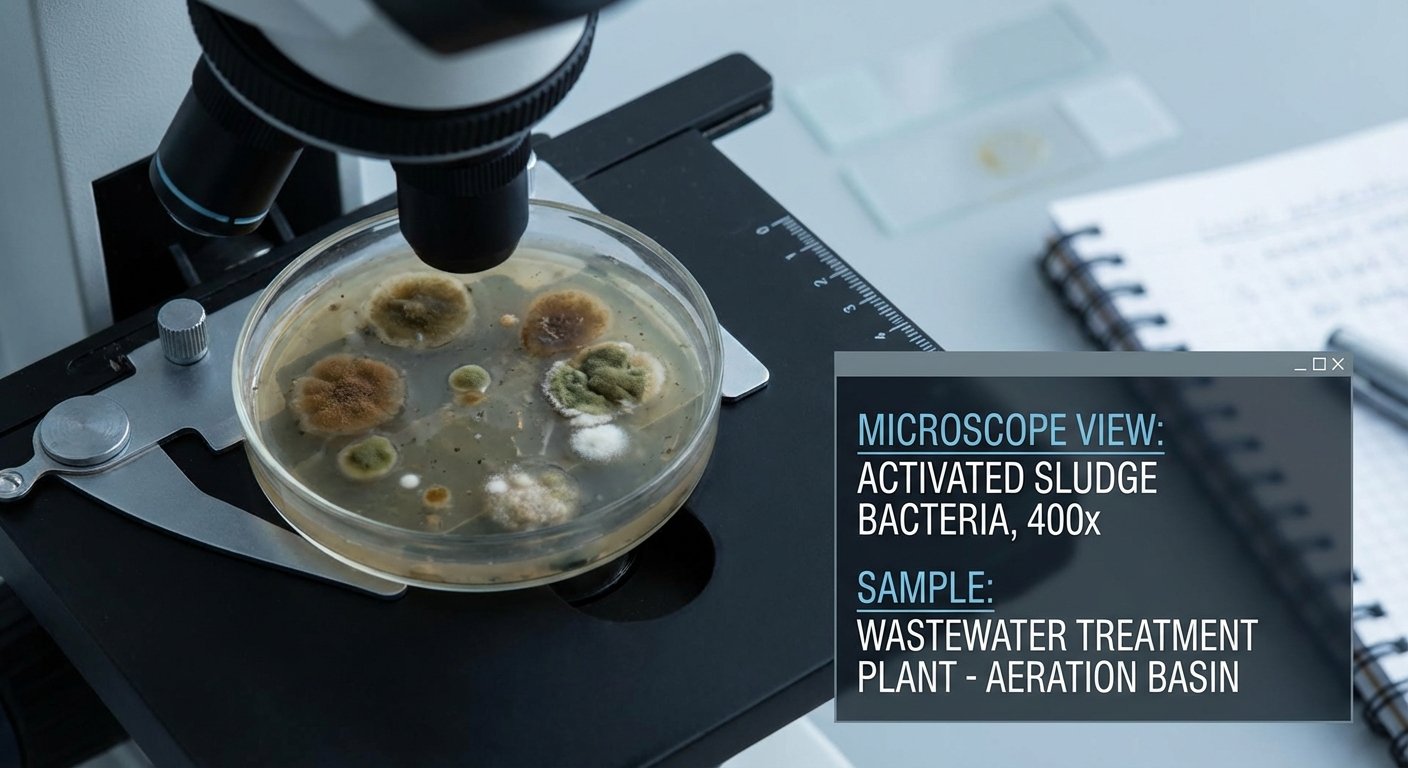 Baktēriju darbība notekūdeņu attīrīšanā