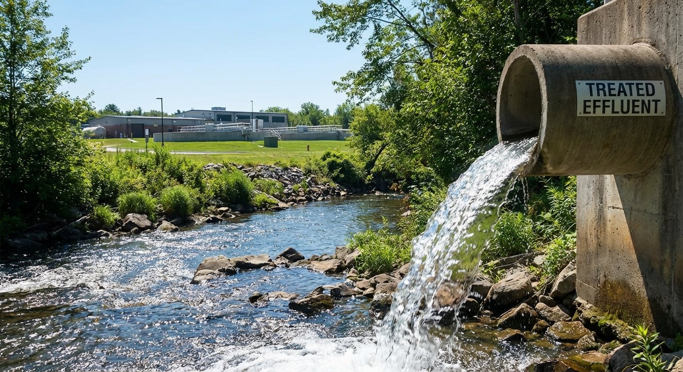 Tīrs ūdens pēc attīrīšanas