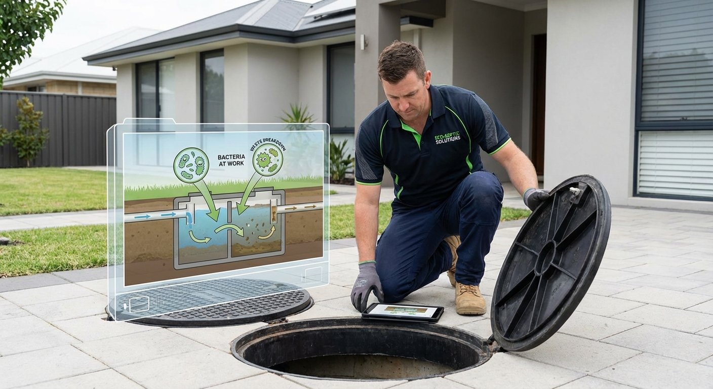 Septiskās tvertnes darbinieki un baktēriju nozīme notekūdeņu attīrīšanā