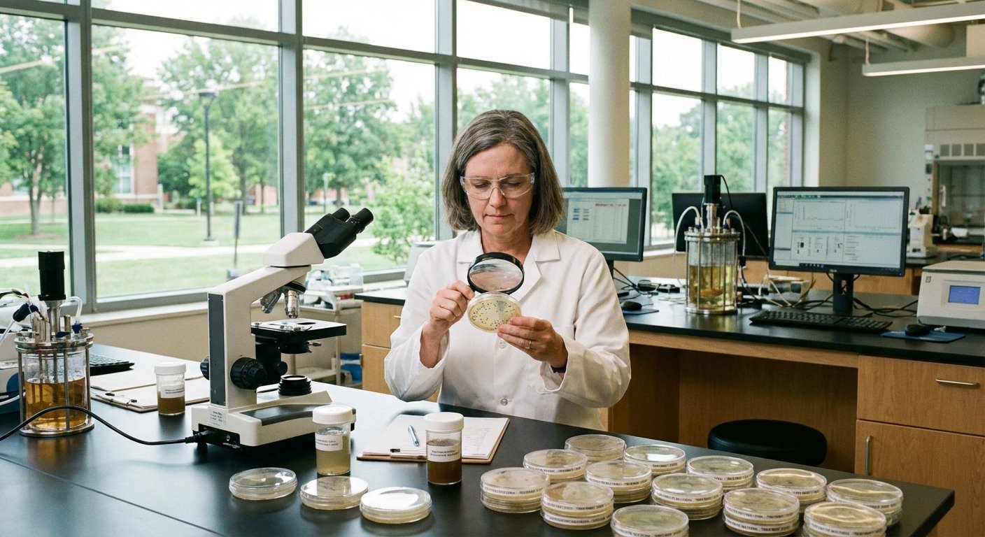 Dzīvu baktēriju kultūras notekūdeņu attīrīšanai